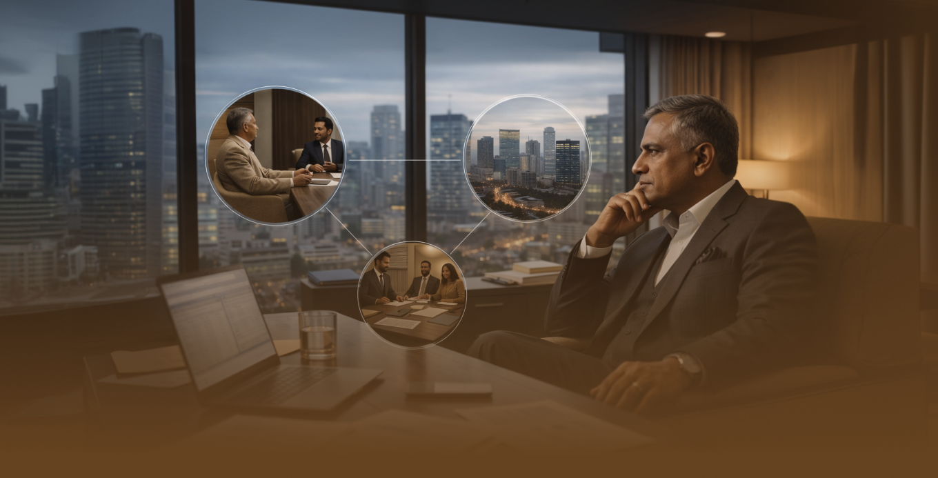 Wealth is spread across entities, advisors and asset classes